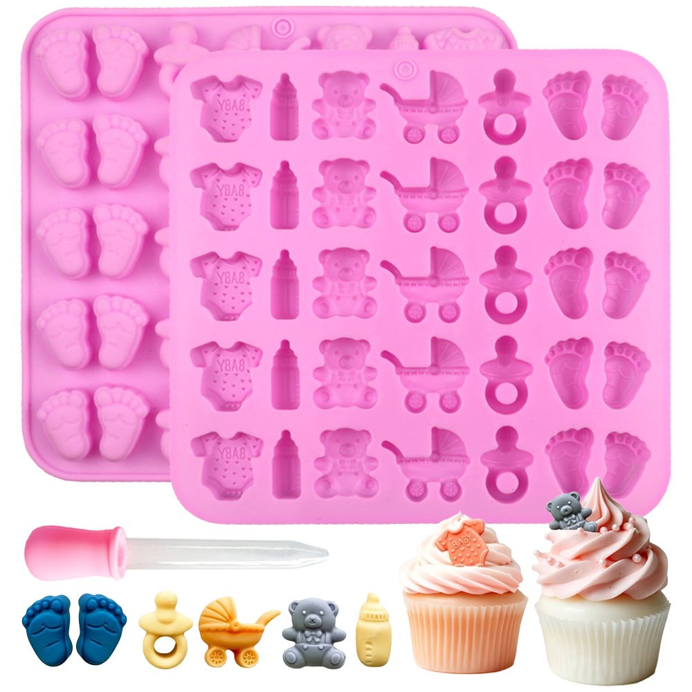 Candle Making Supplies Wholesale - Lot de 2 moules en silicone