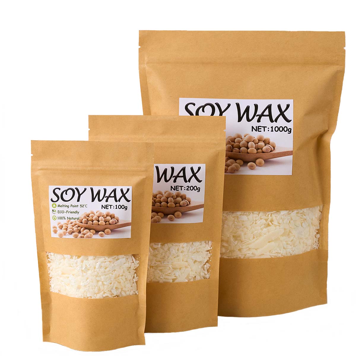 Cire de soja blanche Pure de 1 - Candle Making Material avis et prix