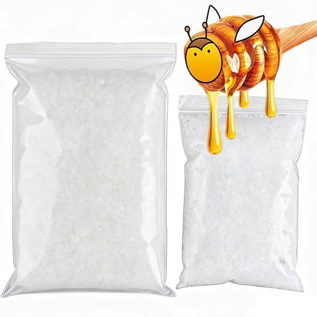 Cire d'abeille blanche 200g-10 - Candle Making Material avis et prix
