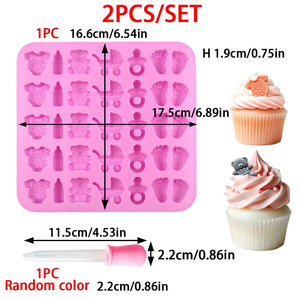 Lot de 2 moules en silicone à  - Candle Making Supplies Wholesale avis et prix