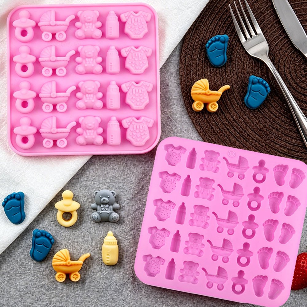 Lot de 2 moules en silicone à  - Candle Making Supplies Wholesale avis et prix